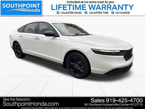 New 2025 Honda Accord SE image 1