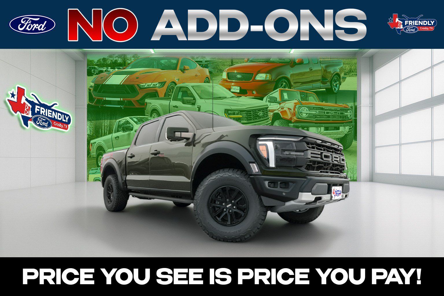 New 2026 Ford F150 Raptor AWD/4WD image 1