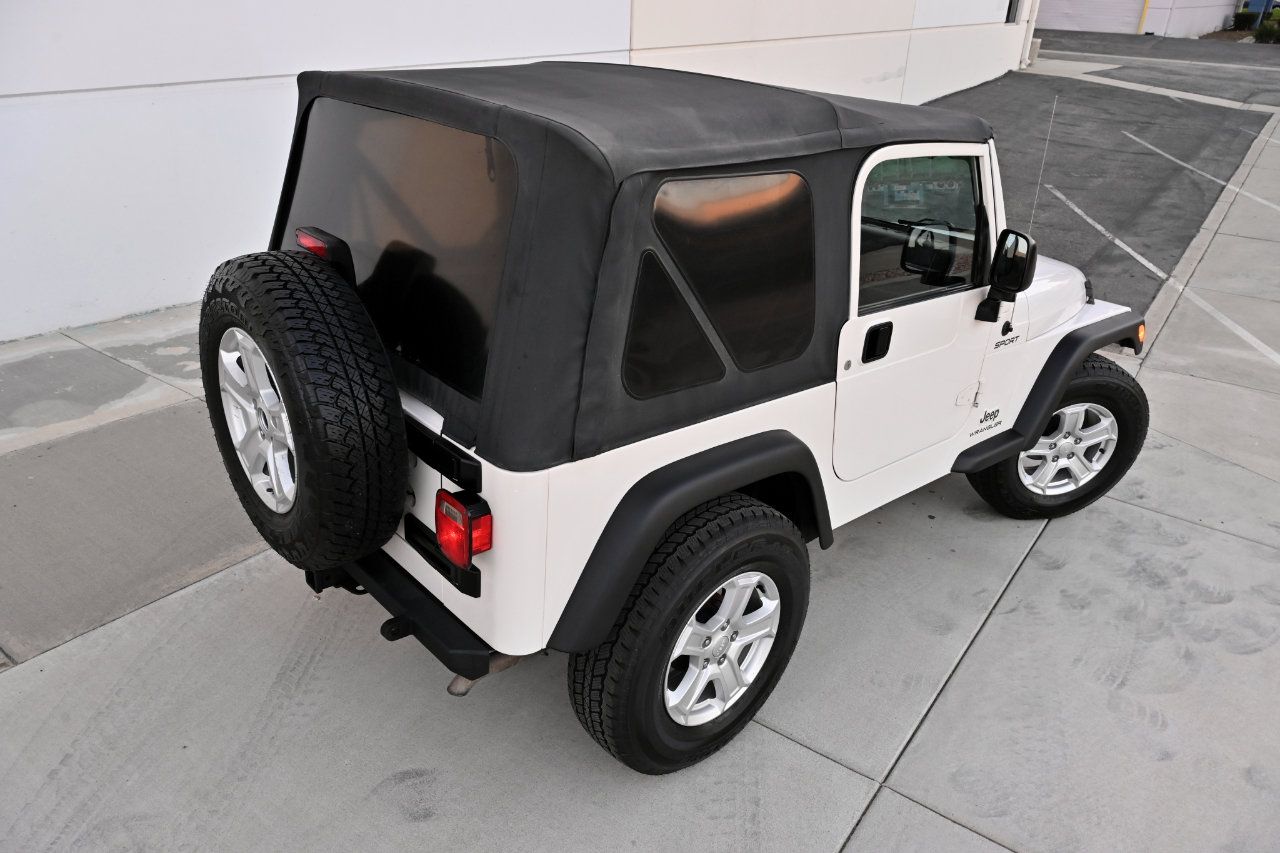 Used 2005 Jeep Wrangler Sport AWD/4WD image 29