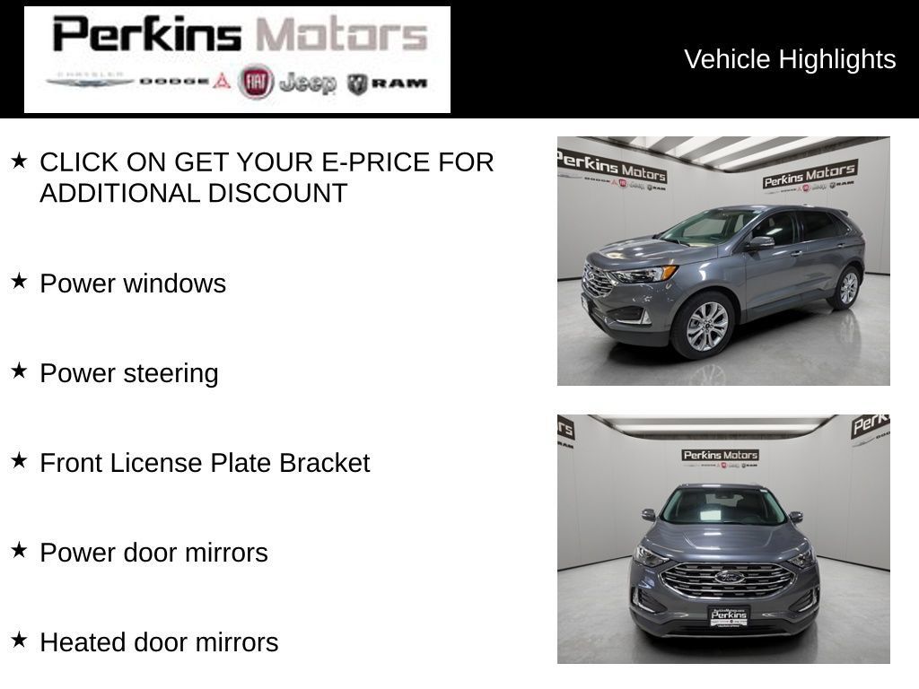 Used 2024 Ford Edge Titanium AWD/4WD image 7
