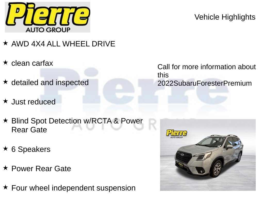 Used 2022 Subaru Forester Premium AWD/4WD image 7