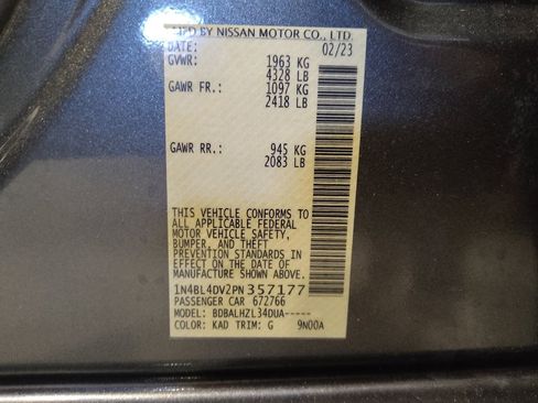 Used 2023 Nissan Altima 2.5 SV image 33