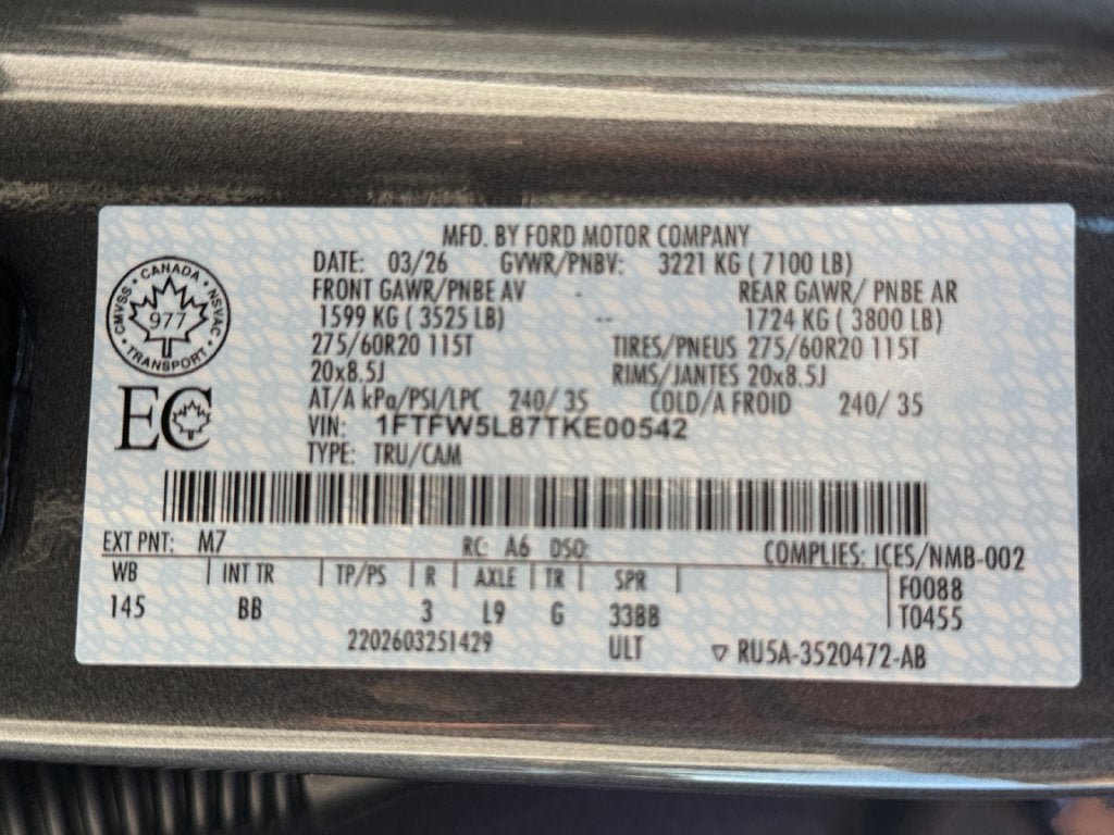Used 2026 Ford F150 Lariat AWD/4WD image 37