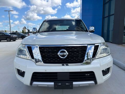 Used 2017 Nissan Armada Platinum w/ Captain Seat Package AWD/4WD image 2