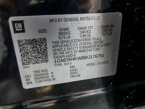 Certified 2021 Chevrolet Traverse LT w/ LT Premium Package image 40