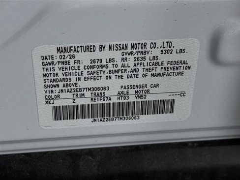 New 2026 Nissan Leaf Platinum+ FWD image 33