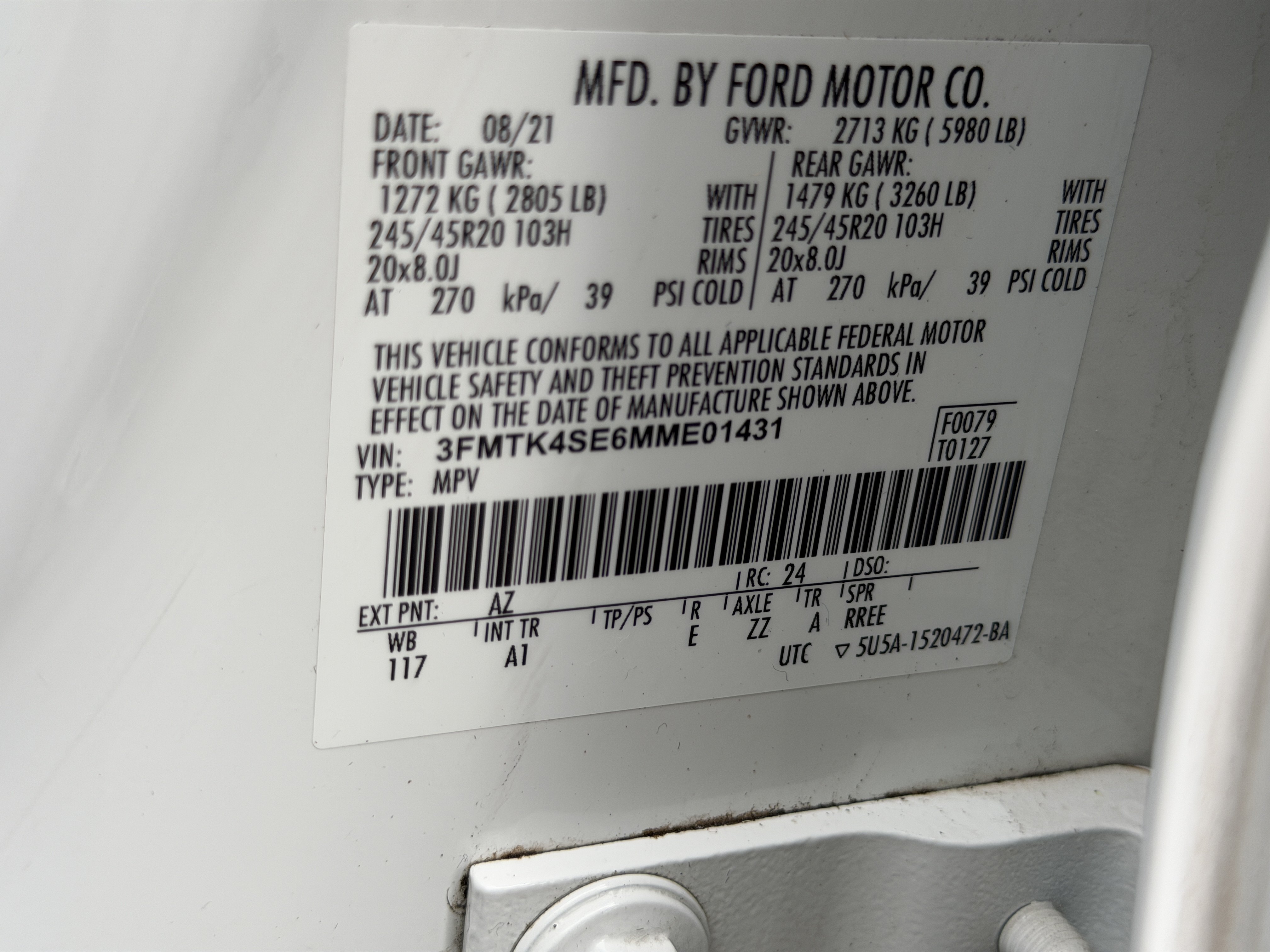 Used 2021 Ford Mustang Mach-E GT AWD/4WD image 34