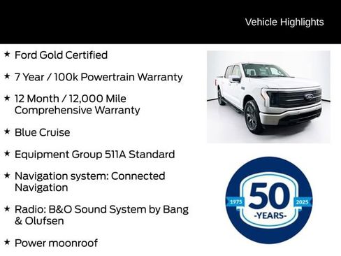 Certified 2024 Ford F150 Lightning Lariat image 6