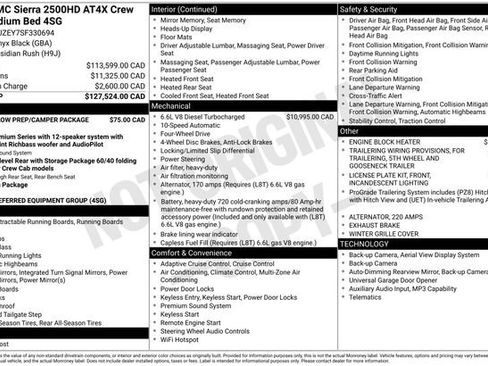 Used 2025 GMC Sierra 2500 AT4X w/ Snow Plow Prep/Camper Package AWD/4WD image 1