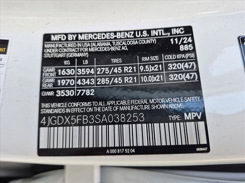 Certified 2025 Mercedes-Benz Maybach EQS 680 4MATIC image 15