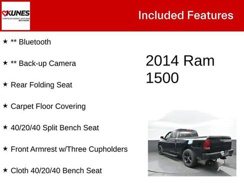 Used 2014 RAM 1500 Express w/ Black Ram 1500 Express Group RWD image 2