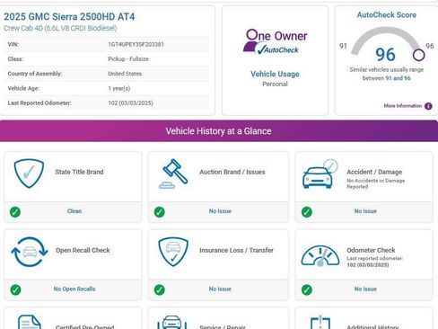 Used 2025 GMC Sierra 2500 AT4 w/ AT4 Premium Plus Package image 4