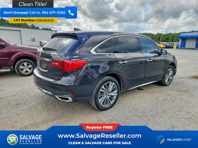 Used 2017 Acura MDX w/ Technology Package FWD image 4