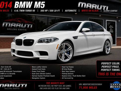Used 2014 BMW M5 RWD image 1