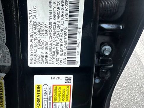 Used 2026 Honda Civic Sport image 6