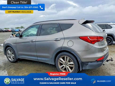 Used 2014 Hyundai Santa Fe Sport 2.0T w/ Navigation Package 06 AWD/4WD image 3