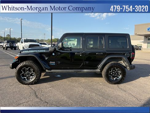 Used 2022 Jeep Wrangler Unlimited Rubicon 4xe w/ Cold Weather Group AWD/4WD image 8