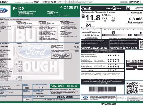 Certified 2020 Ford F150 XLT w/ Equipment Group 302A Luxury AWD/4WD image 4