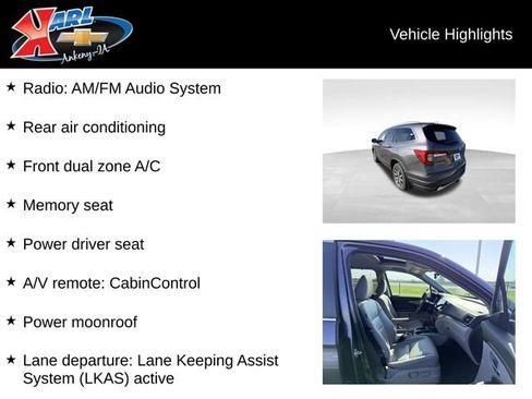 Used 2019 Honda Pilot EX-L image 2