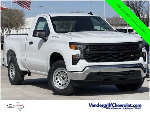 New 2026 Chevrolet Silverado 1500 W/T w/ WT Safety Package AWD/4WD image 2