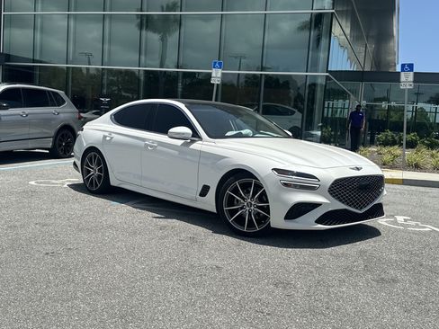 Certified 2022 Genesis G70 2.0T w/ Prestige Package RWD image 2