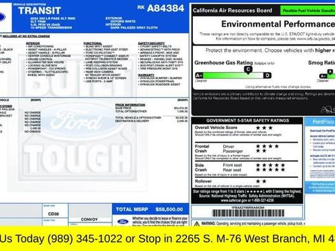 Used 2024 Ford Transit 350 XLT RWD image 22