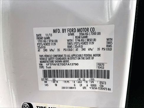 Used 2014 Ford F150 Limited image 19