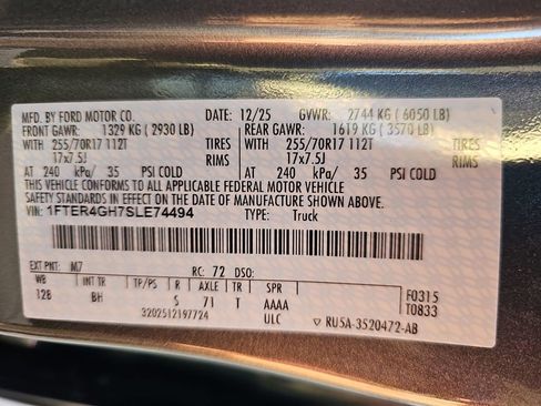 New 2025 Ford Ranger XLT w/ Trailer Tow Package image 42