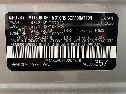 New 2026 Mitsubishi Outlander Sport ES AWD/4WD image 27