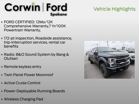 Used 2022 Ford F350 Platinum w/ Tremor Off-Road Package image 6