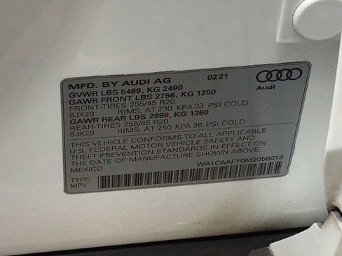 Used 2021 Audi Q5 Prestige AWD/4WD image 28
