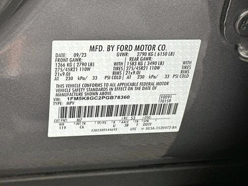 Used 2023 Ford Explorer ST w/ Equipment Group 401A AWD/4WD image 34