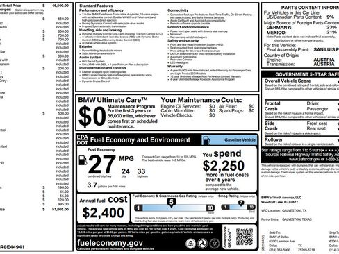 Used 2024 BMW 330i xDrive Sedan w/ Convenience Package AWD/4WD image 33