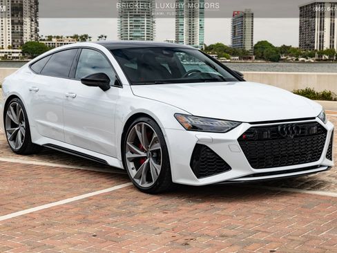 Used 2021 Audi RS 7 Sportback w/ Black Optic Package AWD/4WD image 62