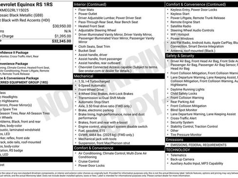 Used 2024 Chevrolet Equinox RS image 6