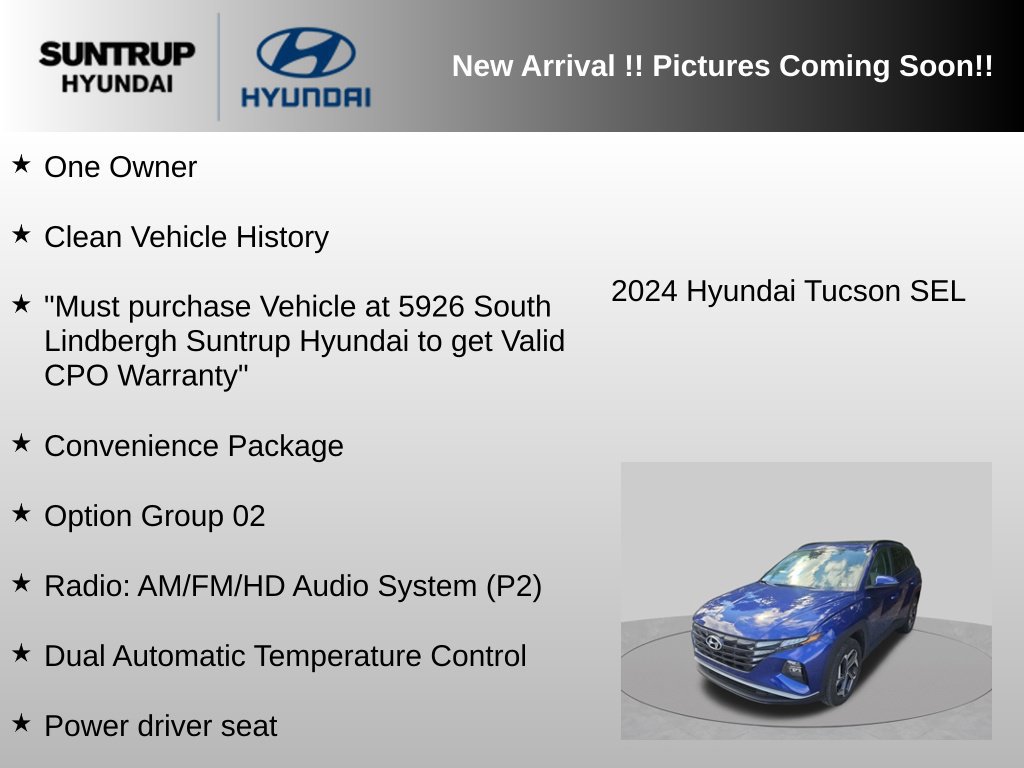 Used 2024 Hyundai Tucson SEL w/ Convenience Package AWD/4WD image 5