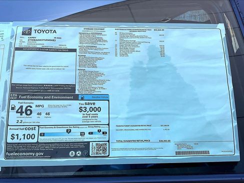 New 2026 Toyota Camry SE AWD/4WD image 19