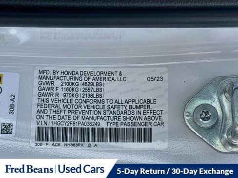Used 2023 Honda Accord Touring image 39