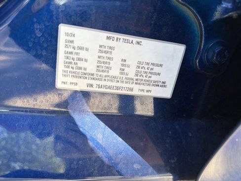 Used 2025 Tesla Model Y Long Range AWD/4WD image 14