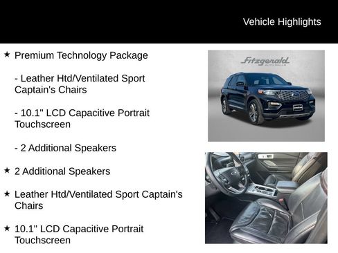 Used 2020 Ford Explorer Platinum w/ Premium Technology Package AWD/4WD image 9