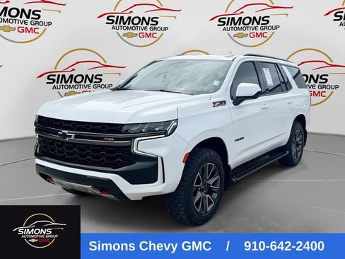 Used 2021 Chevrolet Tahoe Z71 w/ Rear Media and Nav Package AWD/4WD image 1