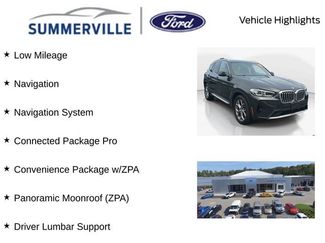 Used 2023 BMW X3 xDrive30i w/ Convenience Package w/ZPA AWD/4WD video 2
