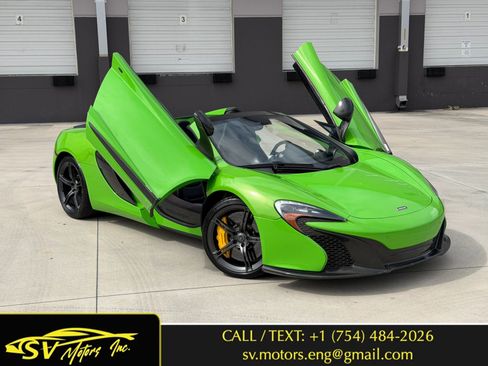 Used 2015 McLaren 650S Spider RWD image 1