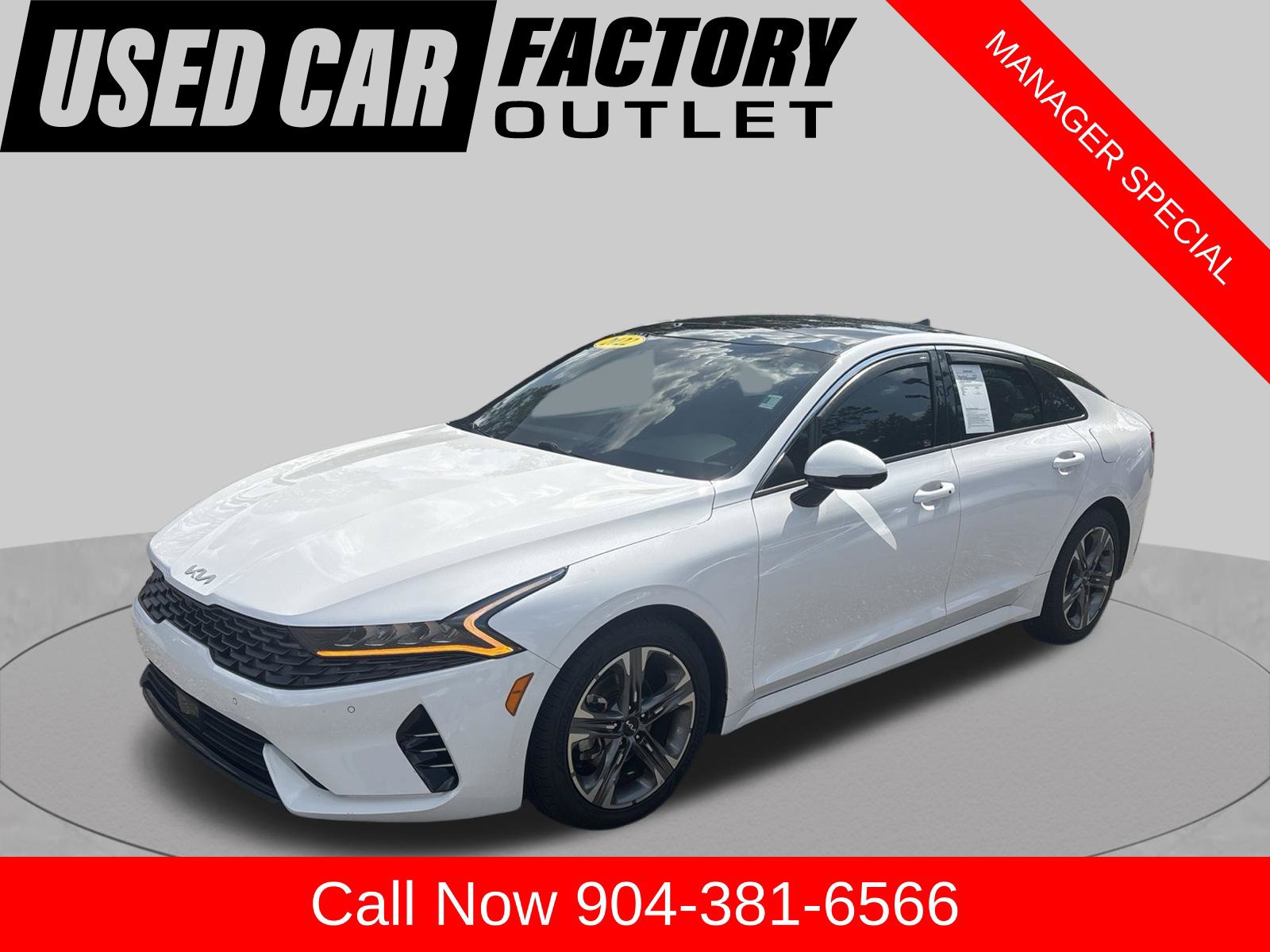 Used 2022 Kia K5 EX w/ EX Premium Package FWD image 3