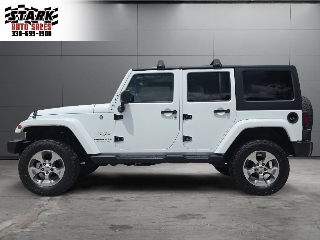 Used 2017 Jeep Wrangler Unlimited Sahara w/ Connectivity Group AWD/4WD image 2