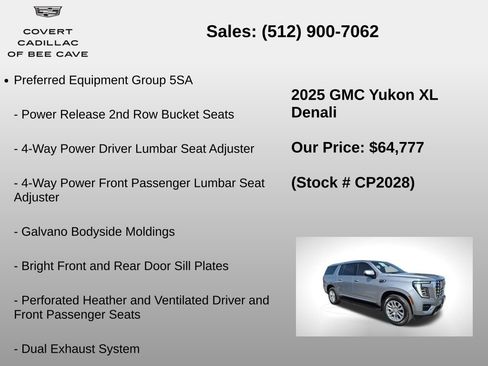 Used 2025 GMC Yukon XL Denali image 6