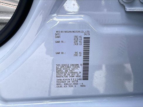 New 2026 Nissan Altima 2.5 SR FWD image 14