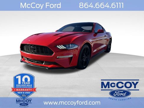 Used 2018 Ford Mustang Coupe w/ Black Accent Pkg image 1