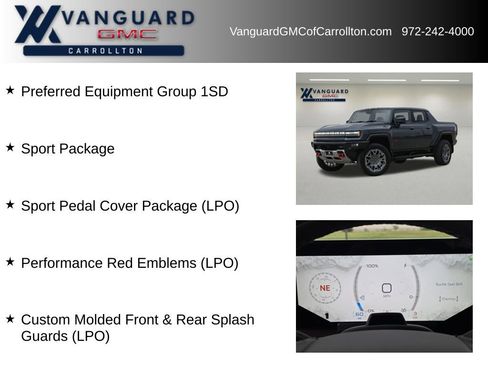 New 2025 GMC Hummer EV 3X w/ LPO, Sport Package image 6