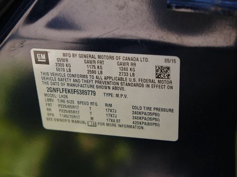 Used 2015 Chevrolet Equinox LT w/ Driver Convenience Package AWD/4WD image 23